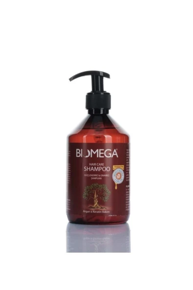 BIOMEGA Argan Ve Keratin Bakım Şampuanı 500 ml