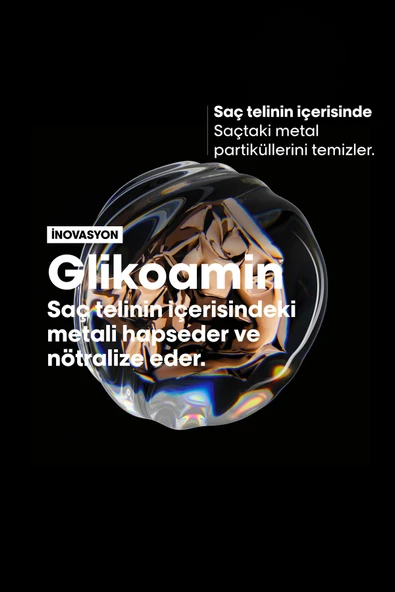 L'OREAL PROFESSİONNEL Serie Expert Metal Detox Renkli Ve Açıcı Ile Işlem Görmüş Saçlar Için Metal Ka - Resim 5