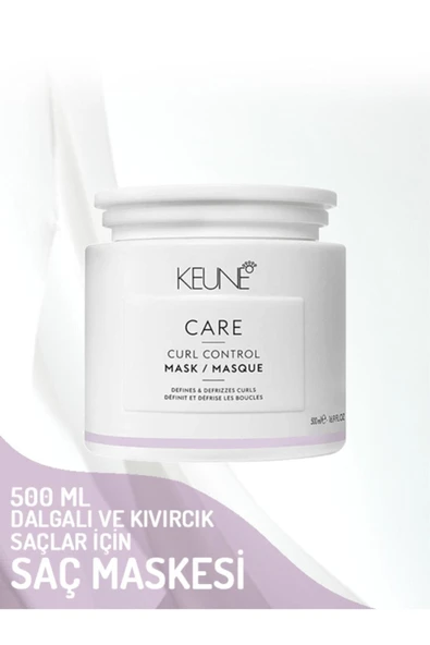 KEUNE Curl Control Dalgalı Ve Kıvırcık Saçlar Için Saç Maskesi 500 Ml