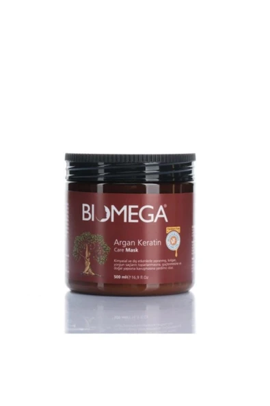 BIOMEGA Argan Keratin Saç Bakım Maskesi 500 ml