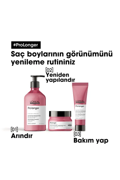 L'OREAL PROFESSİONNEL Serie Expert Pro Longer Saç Uçlarının Görünümünü Yenileyici Ve Yoğunlaştırıcı - Resim 7
