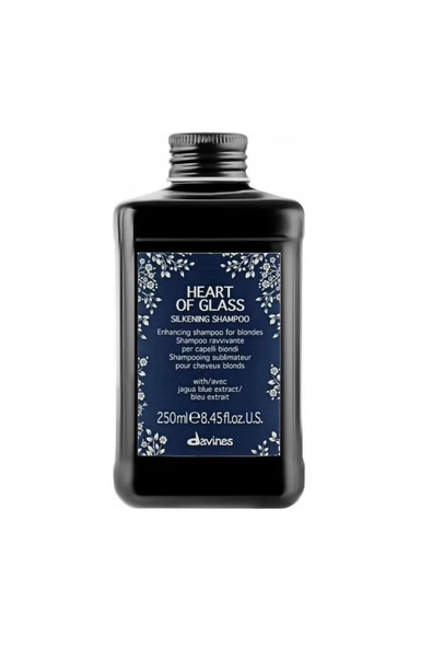 DAVİNES Vegan Heart Of Glass Silkening Shampoo Ekstra Sarışınlık Şampuanı 250ml 8004608271666. 72000