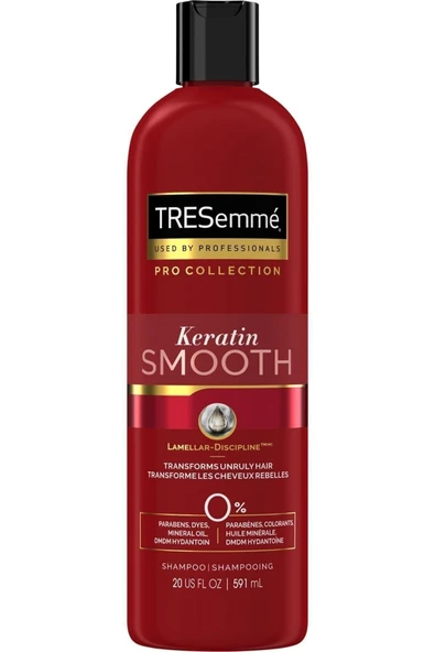 TRESEMME P/c Keratin Smooth Kıvırcık Saçlar Için Bukle Belirginleştirici Şampuan 592ml