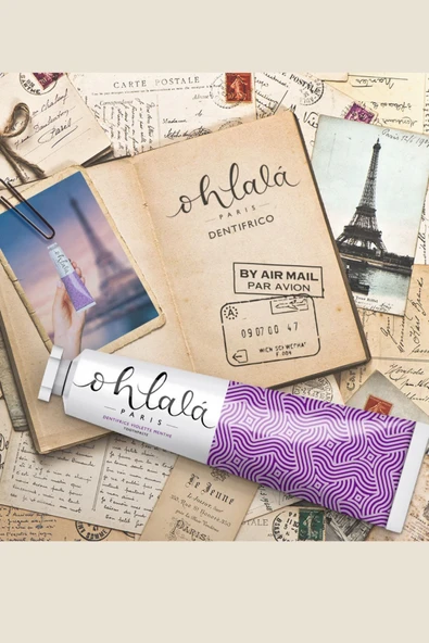 OHLALA Violet Mint (Menekşe-Nane)Diş Macunu 75ml - 5