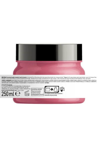 L'OREAL PROFESSİONNEL Serie Expert Pro Longer Saç Boylarının Görünümünü Yenileyici Maske 250 Ml - 8