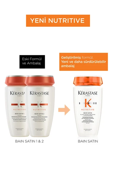 KERASTASE Nutritive Bain Satin Nemlendirici Şampuan 250 ml - 3