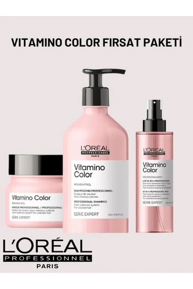 L'OREAL PROFESSİONNEL L'oréal Professionnel Serie Expert Vitamino Color 3'lü Fırsat