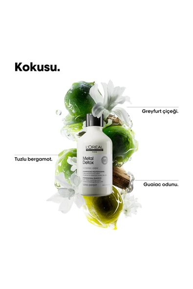 L'OREAL PROFESSİONNEL Serie Expert Metal Detox Renkli Ve Açıcı Ile Işlem Görmüş Saçlar Için Metal Ka - 4