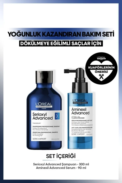 L'OREAL PROFESSİONNEL Serie Expert Serioxyl Advanced Dökülme Karşıtı Saç Bakım Seti