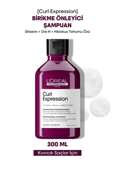 L'OREAL PROFESSİONNEL Serie Expert Curl Expression Birikme Önleyici Şampuan 300ml