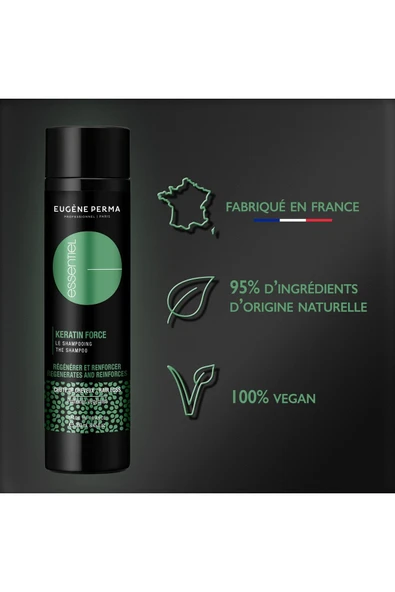EUGENE PERMA Keratin Force Dökülme Önleyici Güçlendirici Şampuan 250 Ml