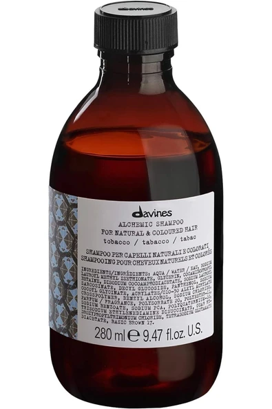 DAVİNES KRASOTA Alchemic Shampoo Tobacco Kahverengi Koruyucu Şampuan 280ml 8004608258971 KR.8345.P60
