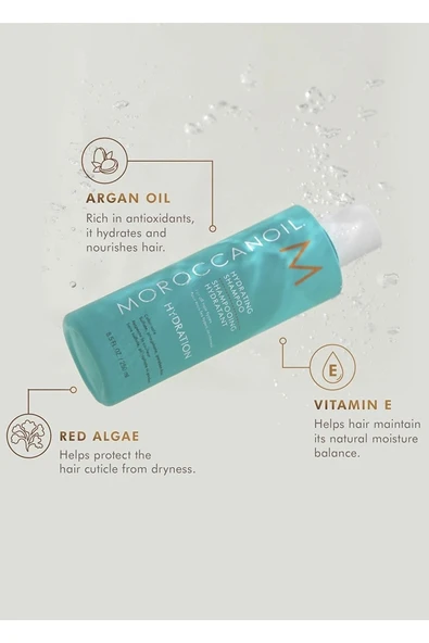 MOROCCANOİL A ve E Vitamini İçeren Nemlendirici Şampuan (250 ml) ECBeauty!W786 - 4