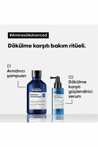 L'OREAL PROFESSİONNEL Serie Expert Serioxyl Advanced Dökülme Karşıtı Saç Bakım Seti - 4
