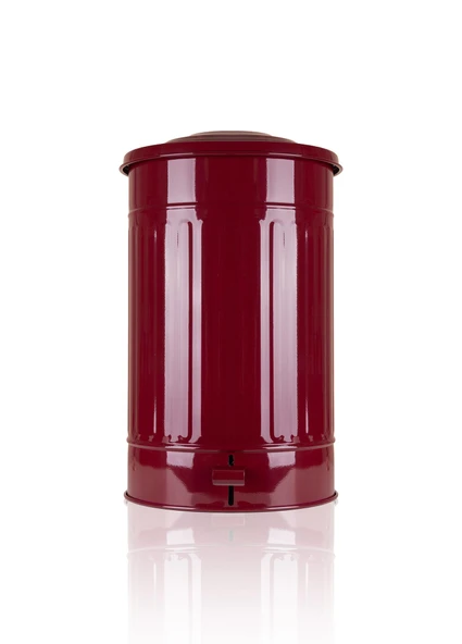 The Mia Çöp Kovası Mutfak 30 Lt Bordo GLV0770