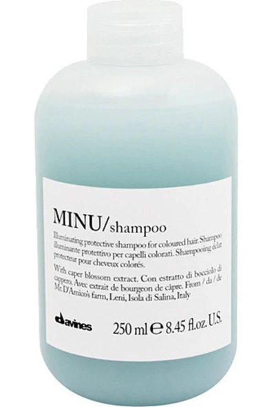 DAVİNES KRASOTA Minu Shampoo Renk Koruyucu Şampuan 250ml 8004608242550. 75056 S.19.264H99 - 3