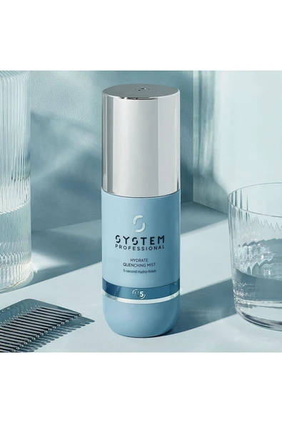 WELLA System Professional Hydrate Quenching Mist Kuru Saçlar İçin Nemlendirici Saç Spreyi 125 mlSED4
