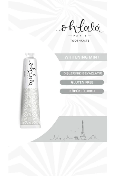 OHLALA Whitening Mint Diş Macunu 75ml - 4