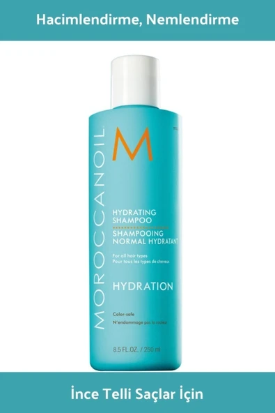 MOROCCANOİL Hydrating Nemlendirici Şampuan 250ml..Moroccanoil