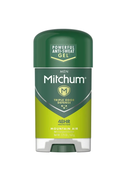 MİTCHUM Trıple Odor Defense Mountaın Aır Anti-Perspirant (48hr) Erkek Gel Deodorant 2.25oz 63gr