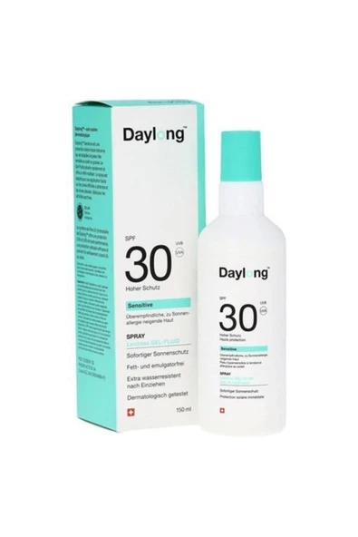 DAYLONG Sensitive Sıvı Jel Sprey Spf 30 150 ml