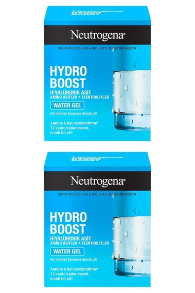 NEUTROGENA Hydro Boost Water Gel Normal Ciltler Için Nemlendirici 50 ml X 2 Adet - 2