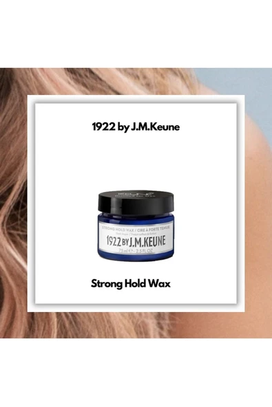 KEUNE 1922 BY J.M. KEUNE STRONG HOLD WAX