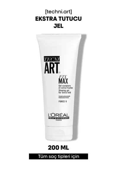 L'OREAL PROFESSİONNEL Techni Art Fix Max Ekstra Tutucu Jel 200 ml