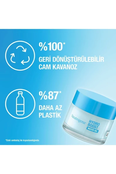 NEUTROGENA Hydro Boost Water Gel Normal Ciltler Için Nemlendirici 50 ml X 2 Adet - 6