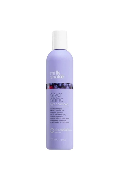 MİLKSHAKE Silver Shine Light Shampoo Sarı Ve Gümüş Saçlar Için Özel Mor Şamuan 300 Ml