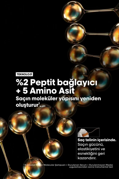 L'OREAL PROFESSİONNEL Serie Expert Absolut Repair Molecular Tüm Yıpranmış Saçlar Için Durulanan Seru - 5