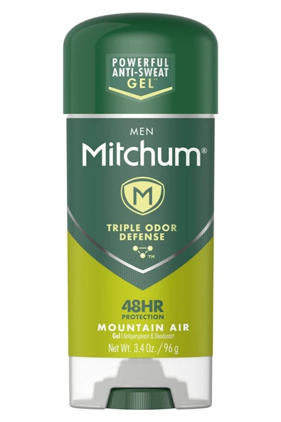 MİTCHUM Trıple Odor Defense Mountaın Aır Anti-Perspirant (48hr) Erkek Gel Deodorant 3.4oz 96gr