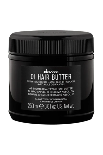 DAVİNES Oi Hair Butter - Pürüzsüzleştirici Saç Bakım Maskesi 250 Ml