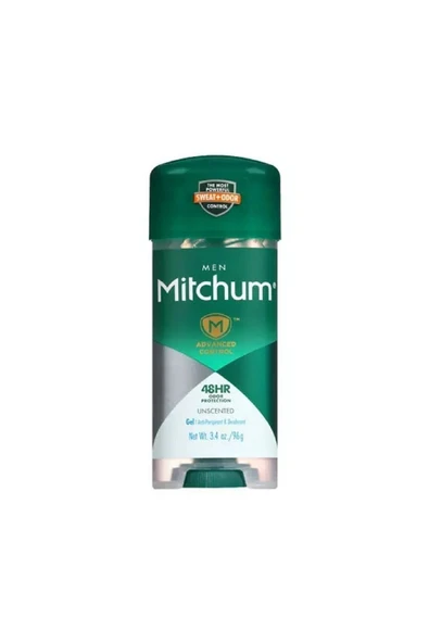 MİTCHUM Advanced Control Unscented Gel, Perspirant Deo 96gr.Erkek