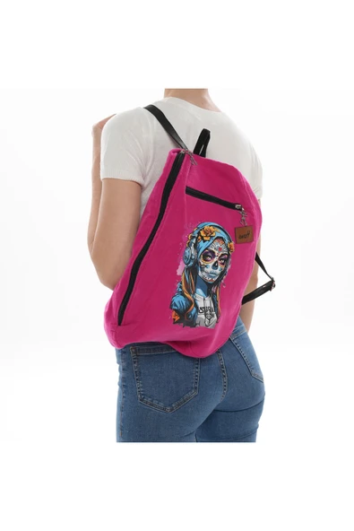 ÇANTA avvaH Özel Tasarım Pempe Kaşe Sırt Çantası PKSA1035 - 2