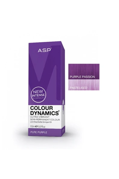 AFFİNAGE Asp Colour Dynamics Pure Purple Yarı Kalıcı Saç Boyası