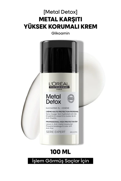 L'OREAL PROFESSİONNEL Serie Expert Metal Detox Yüksek Korumalı Krem 100ml