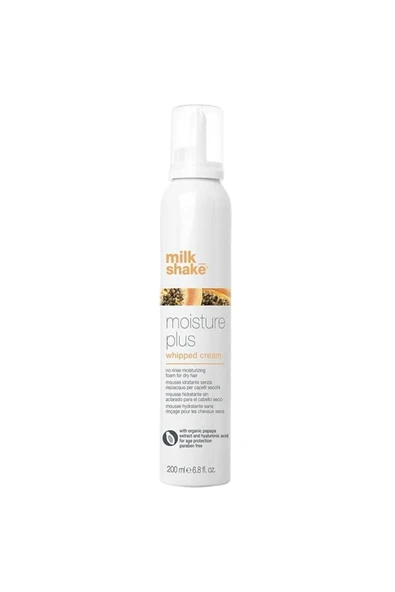 MİLKSHAKE Moisture Plus Whipped Cream Kuru Saçlar Için Durulanmayan Bakım Köpüğü 200 Ml