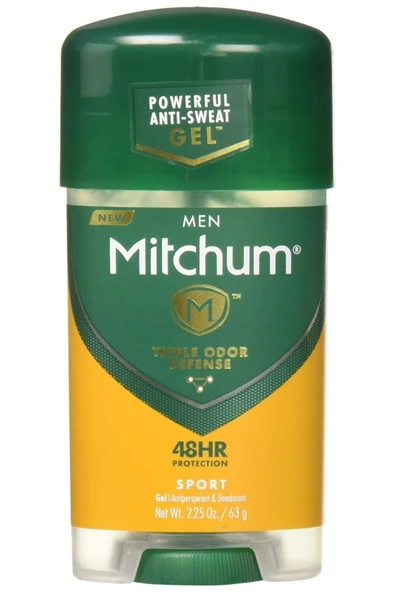 MİTCHUM Anti-Perspirant & Deo Stick Gel, Sport 63gr.Erkek