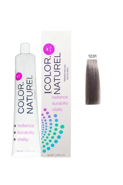 COLOR NATUREL 12.01 Küllü Platin Saç Boyası 100 ml