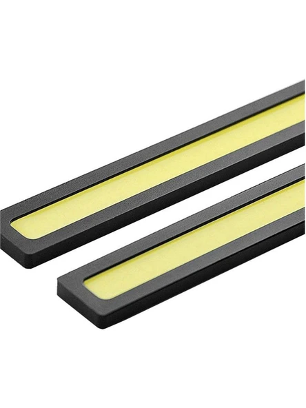 4 x Su Geçirmez Süper Parlak Araba Drl Sis Sürüş Lambaları Cob LED Işık Beyaz - 5