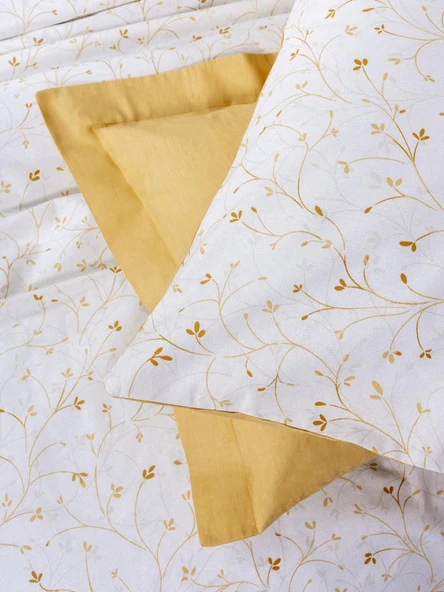 Cotton Box Petite Çift Kişilik Nevresim Takımı Tıny Hardal - 2
