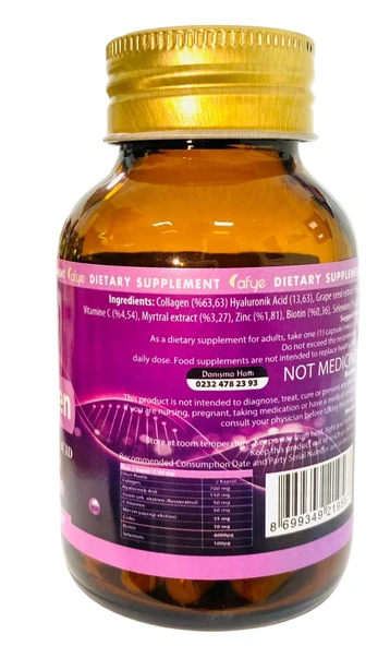 Afye Collagen Hyaluronic Acid Complex (60 Kapsül) - 2