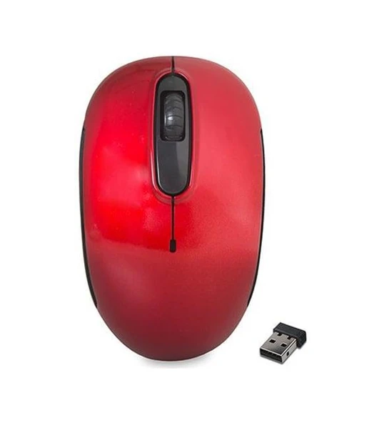 EVEREST SMW-666 USB KIRMIZI 2.4 GHZ KABLOSUZ MOUSE