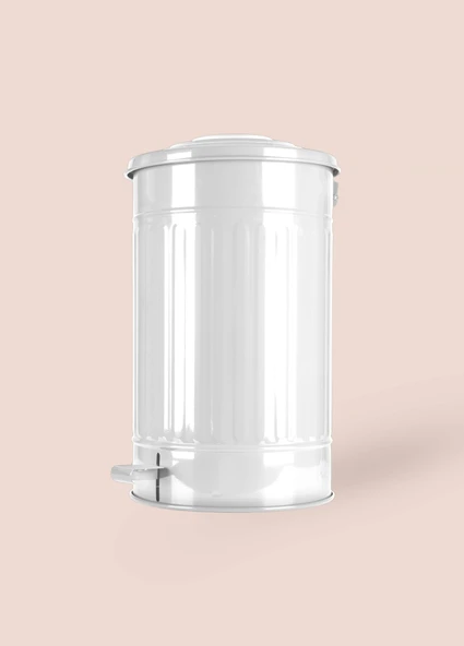 The Mia Çöp Kovası Mutfak 30 Lt Beyaz GLV0768 - 2