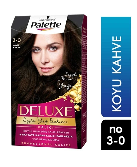 PALETTE DELUXE KOYU KAHVE  3-0 ürün görseli 1