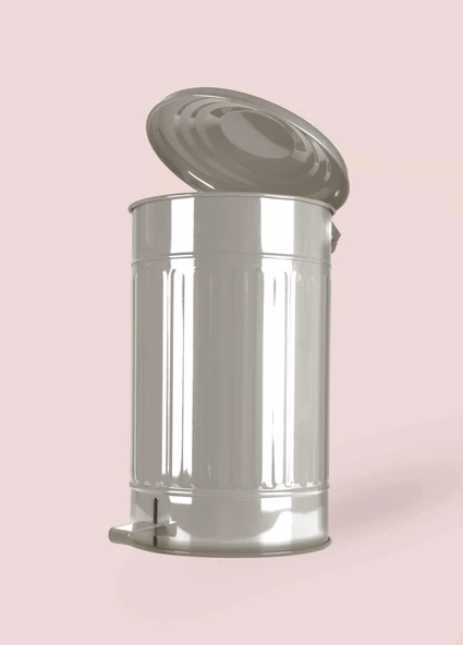 The Mia Çöp Kovası Mutfak 30 Lt Bej GLV0767 - 3