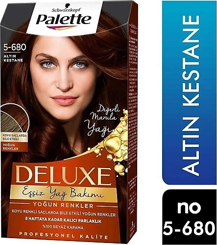 PALETTE DELUXE ALTIN KESTANE 5-680
