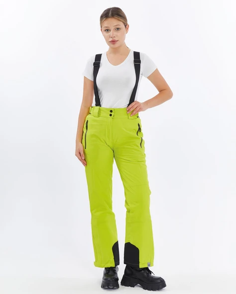 Mapamyumco Kadın Kayak Pantolon-SARI - Resim 3