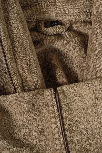 Cotton Box Exclusive Single Bornoz Seti Bej L/xl - 2